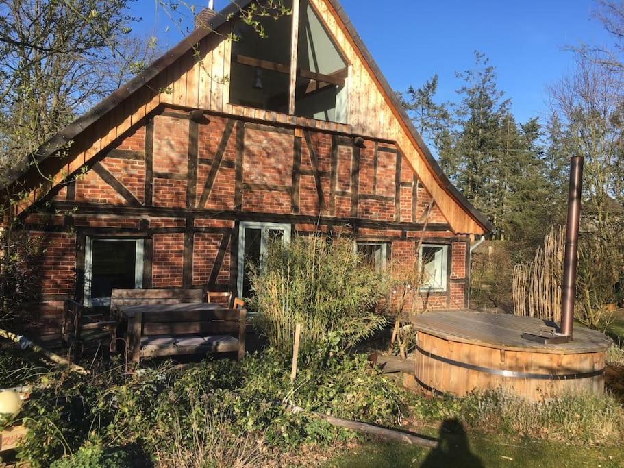 Wunderschoenes Bauernhaus An Der Elbe بليكيد المظهر الخارجي الصورة